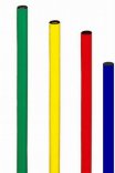 Bast�o de gin�stica em PVC - 25mm di�metro
