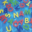 Alfabeto Flutuante - Conj.55 letras